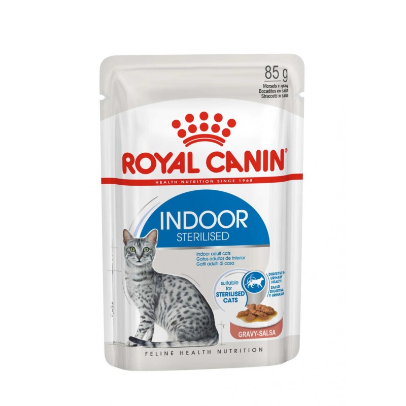 Royal Canin Pienso Húmedo Gato Indoor Sterilised 1x85gr
