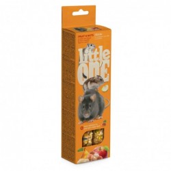 Snack Roedores Frutas y Nueces 2 sticks x 60 gr. Little One