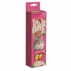 Snack Roedores Arroz Inflado y Nueces 2 sticks x 55 gr. Little One