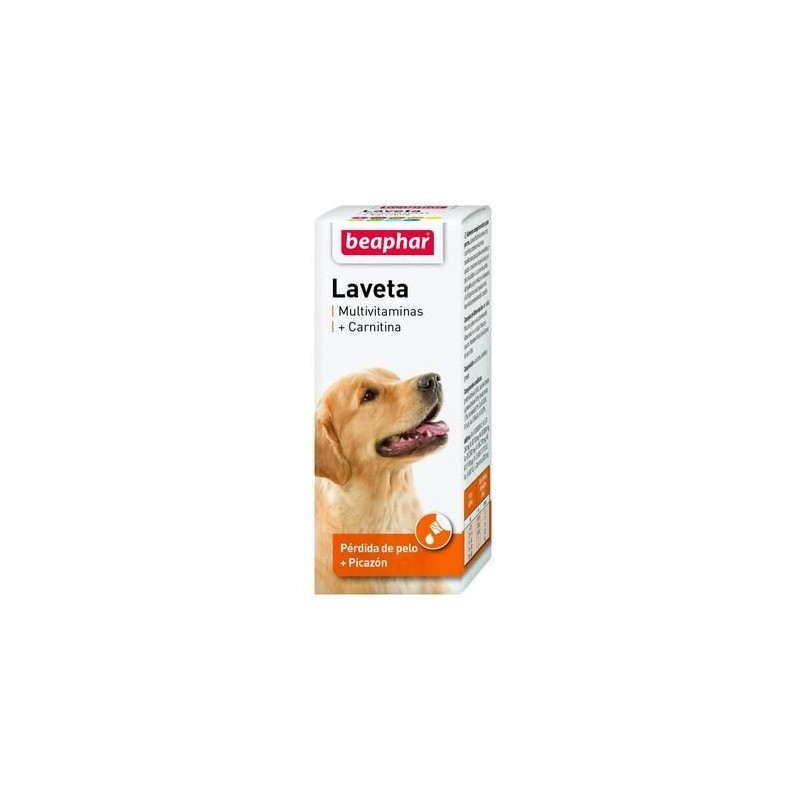 Suplemento Perro Laveta y Carnitina 50ml Beaphar