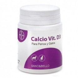 Comprimidos Calcio Vit D3 Perros y Gatos. Bayer