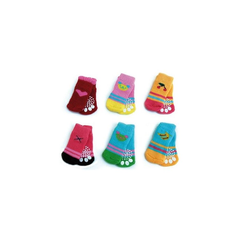 Calcetines Antideslizantes Perro Talla L