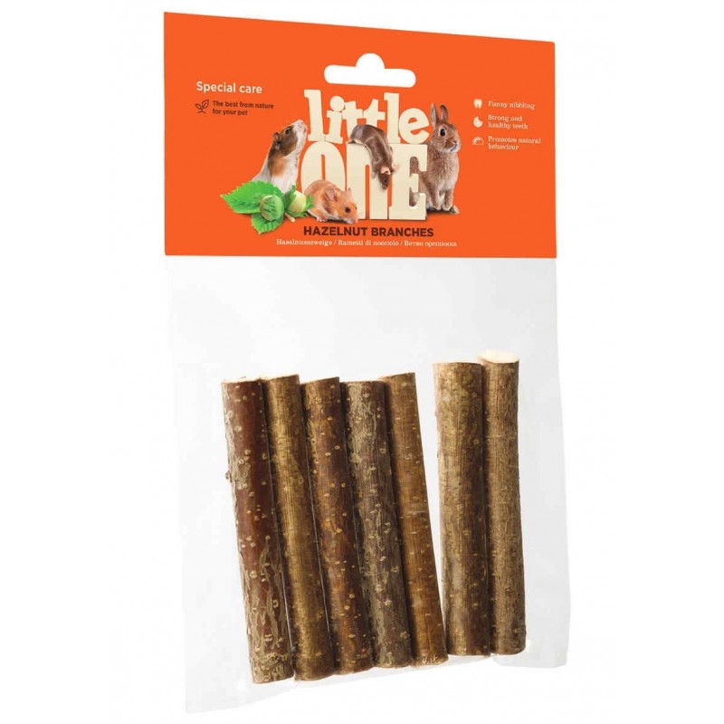 Snack Roedores Ramas de Avellano 7 pcs. Little One