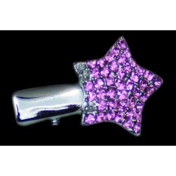 Colgante Clip estrella piedras Freedog