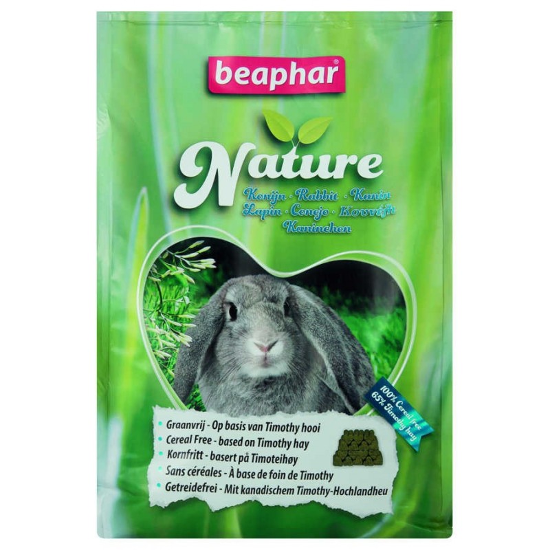 Pienso Conejo 3kg Nature Beaphar