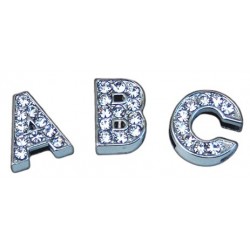 Moda Letra brillante collar Q Freedog