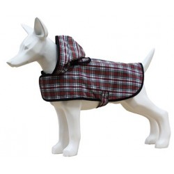Chubasquero cuadros 25cm Freedog