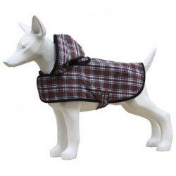 Chubasquero cuadros 30cm Freedog
