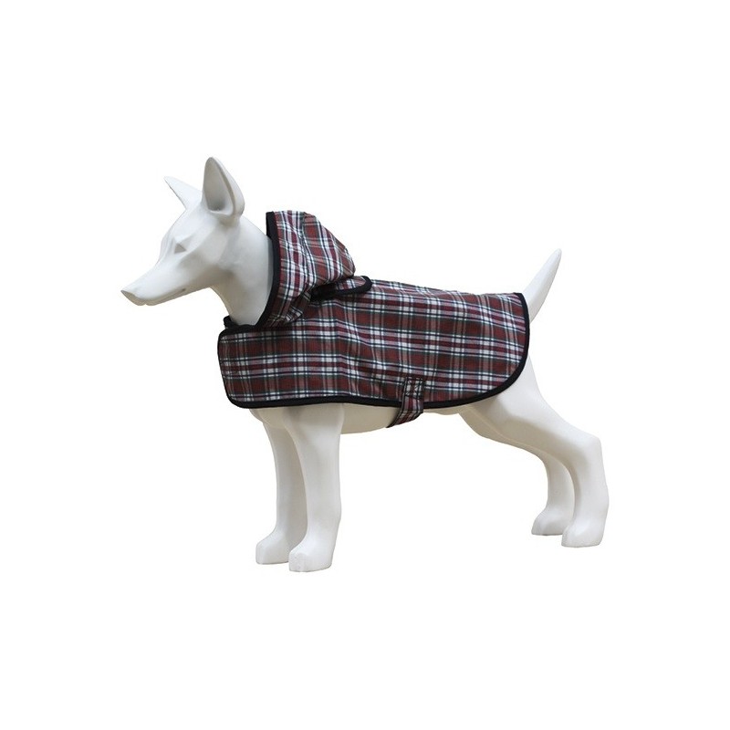 Chubasquero cuadros 30cm Freedog