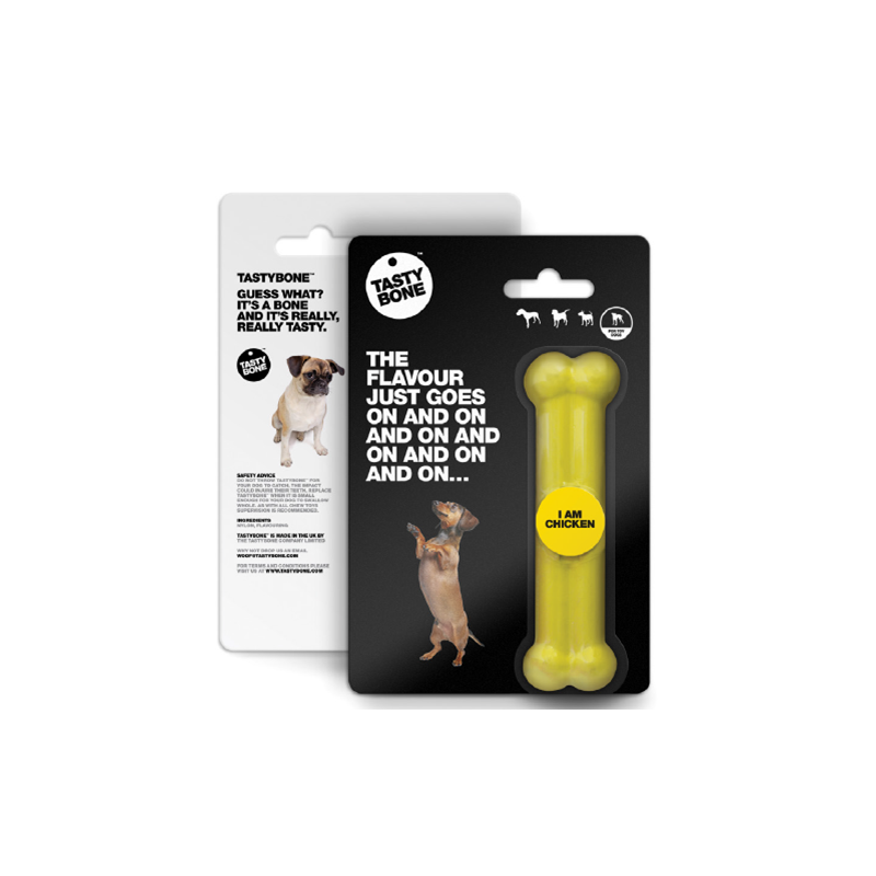 Juguete Perro Aroma Pollo Tasty Bone Toy