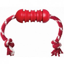 Juguete Perro Kong Dental con Cuerda Talla M