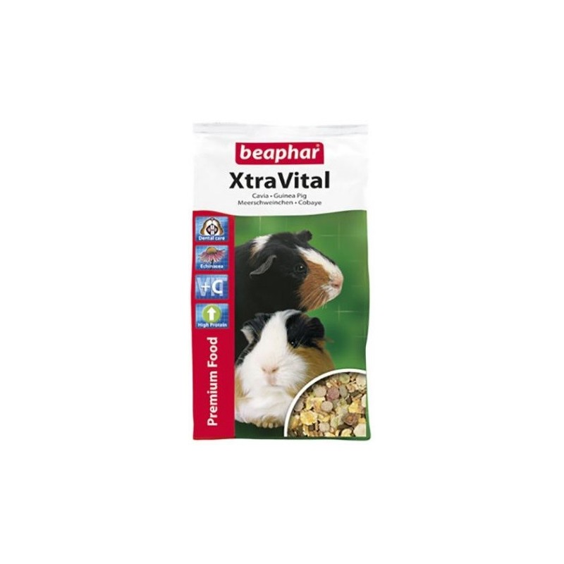 Pienso Cobaya 1kg Xtravital Beaphar