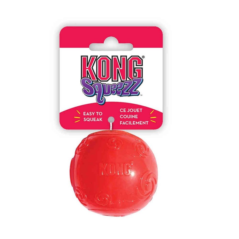 Juguete Squeezz Pelota 6 cm. diámetro Kong  PSB2