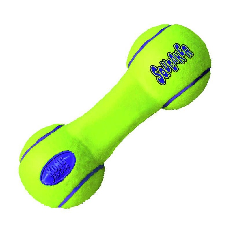 Juguete Dumbbell Air Dog  Squeaker 24 cm diémtro Kong ASDB1