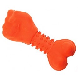 Juguete Puño naranja 17cm Freedog