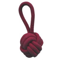 Juguete Pelota con Asa Strong Lila 13x25cm Freedog