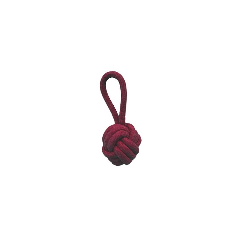Juguete Pelota con Asa Strong Lila 13x25cm Freedog