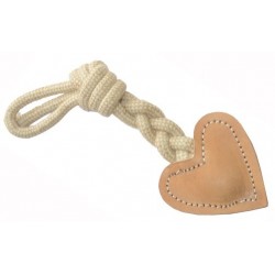 Juguetes Leather heart Freedog