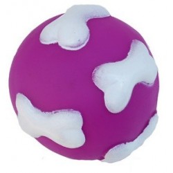 Pelota huesos 8cm Freedog