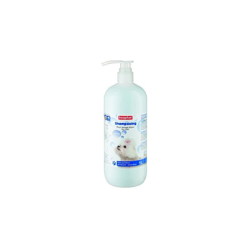 Champú Perro Pelaje Blanco 1L Beaphar