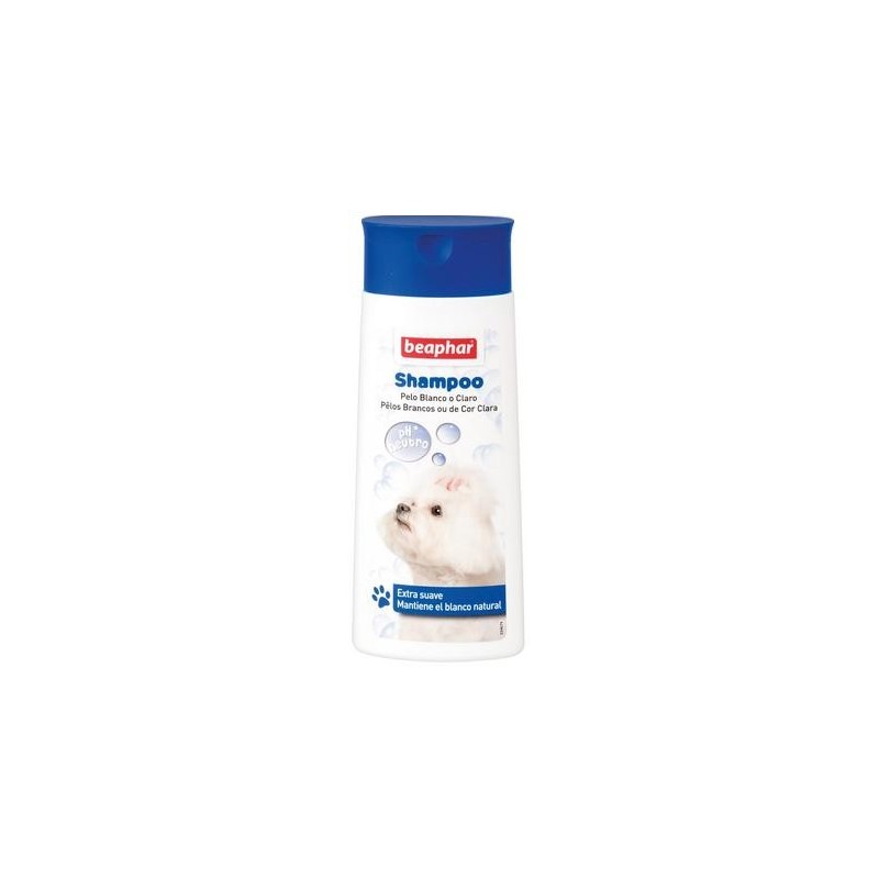 Champú Perro Pelo Blanco 250ml Beaphar