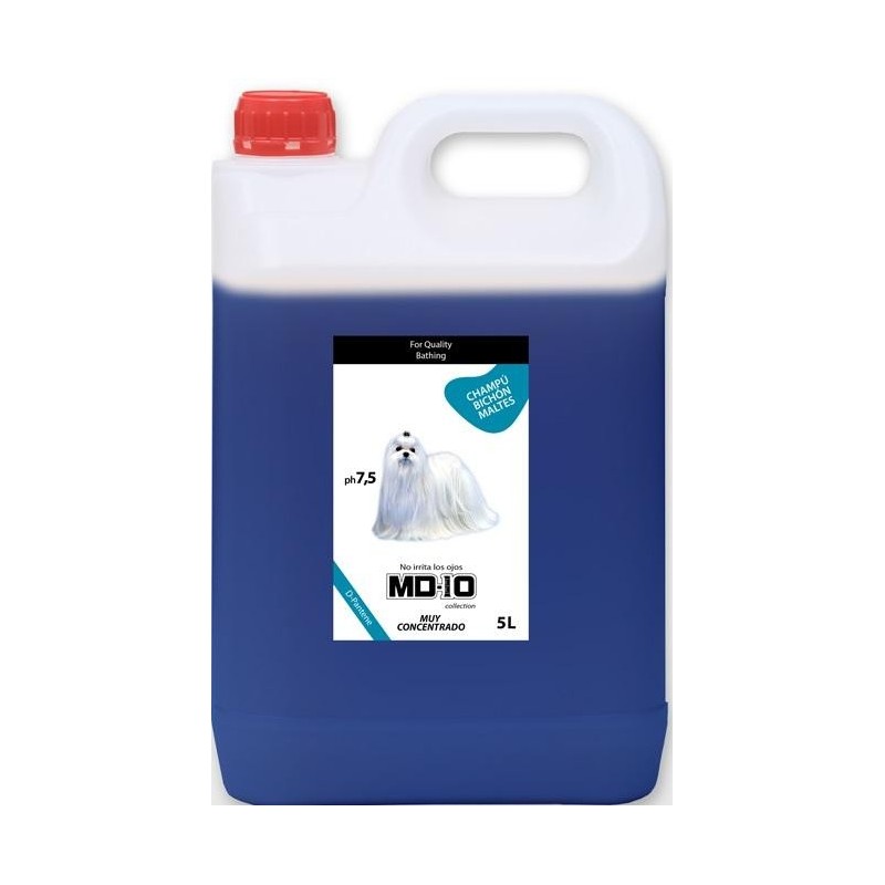 Champú Perro Bichón Maltés 5Ltr MD10