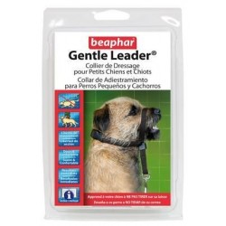 Collar Adiestramiento Perro Gentle Leader Negro Pequeño Beaphar