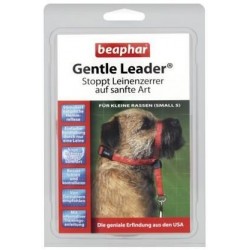 Collar Adiestramiento Perro Gentle Leader Rojo Pequeño Beaphar