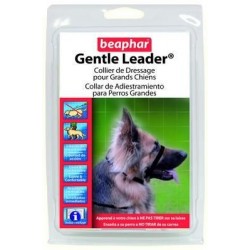 Collar Adiestramiento Perro Gentle Leader Negro Grande Beaphar