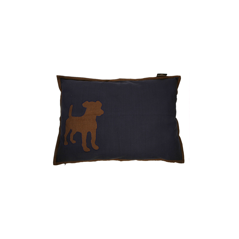 Funda Para Cama Perro Dog Azul 100x70cm Lex&Max