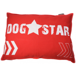 Funda Para Cama Perro Dog Star Roja 100x70cm Lex&Max