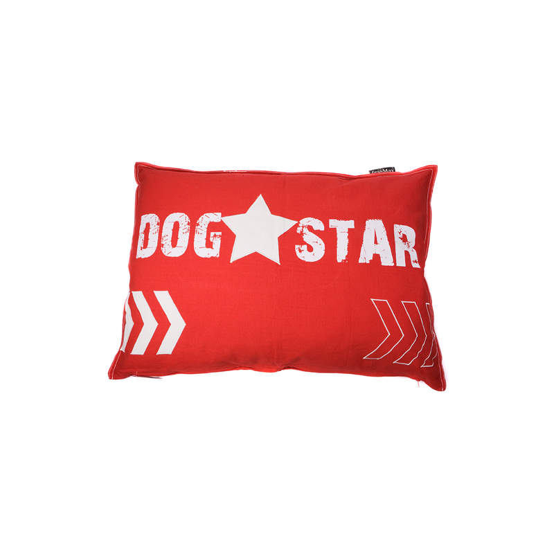 Funda Para Cama Perro Dog Star Roja 100x70cm Lex&Max