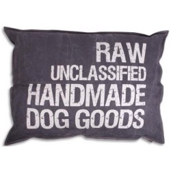 Funda Para Cama Perro Raw Unclassified Antracita 100x70cm Lex&Max