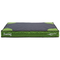 Cama Memory Foam Flat verde 61x91x10cm Freedog