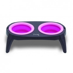 Bowl Compact (azul o rosa) Freedog