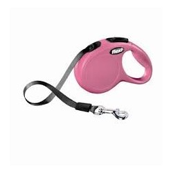 Flexi Perro New Classic Cinta Rosa Talla XS