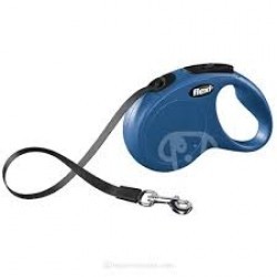 Flexi Perro New Classic Cinta Azul Talla S