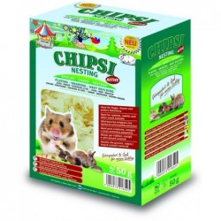 Lecho Roedores Chipsi Nesting Active 50 gr  Cat's Best