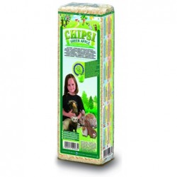 Lecho Roedores Chipsi Green Apple 1 Kg Cat's Best