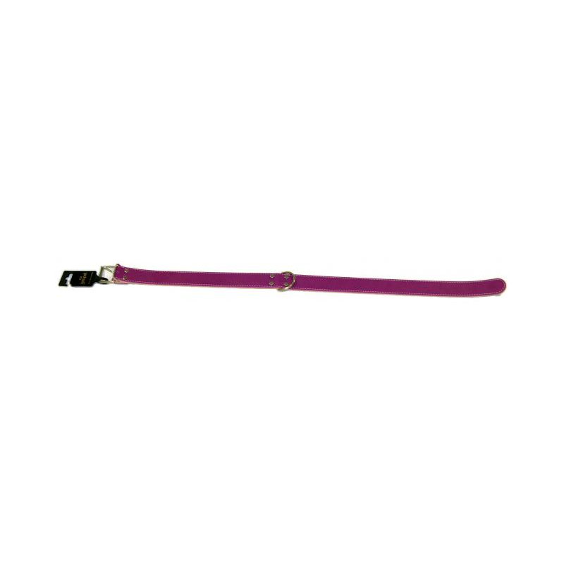 Collar Perro Piel Mountain Violeta Talla 40