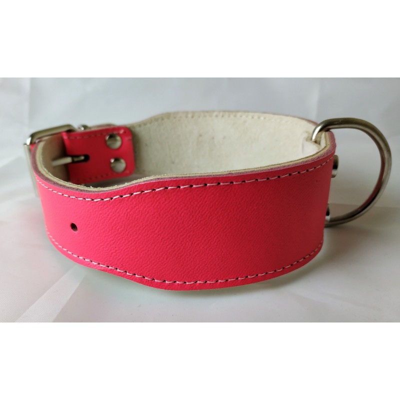 Collar Perro Bulldog Fucsia Talla 70