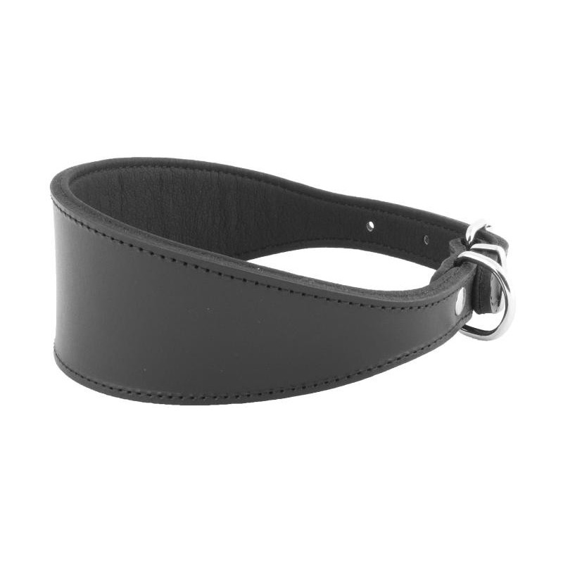 Collar Perro Galgo y Lebrel Negro Talla 35