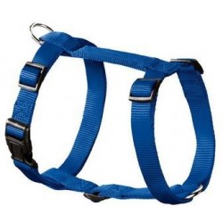 Arnés Perro Nylon Regulable Azul Talla L Hunter