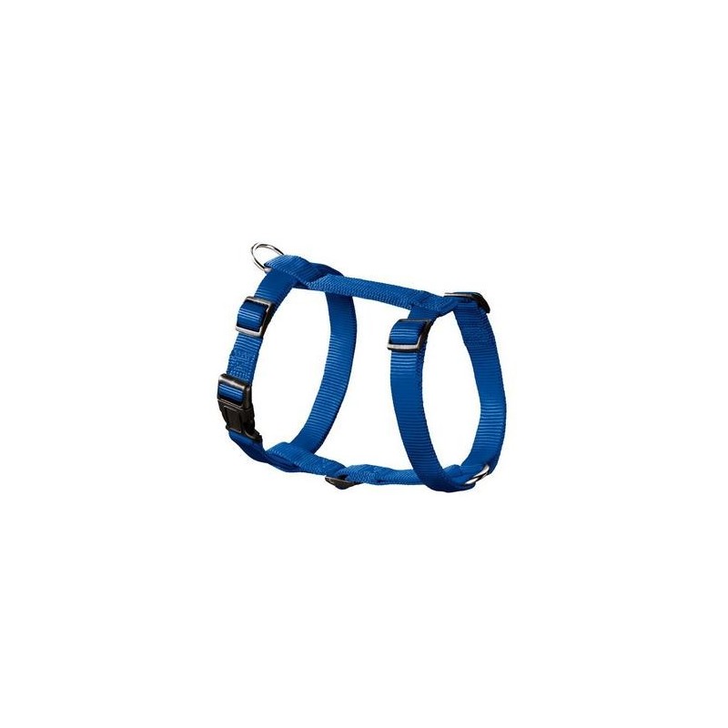 Arnés Perro Nylon Regulable Azul Talla L Hunter