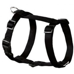 Arnés Perro Nylon Regulable Negro Talla XS Hunter