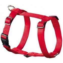 Arnés Perro Nylon Regulable Rojo Talla XS Hunter