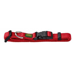 Collar Antitirones Perro Nylon Rojo Talla XS Hunter