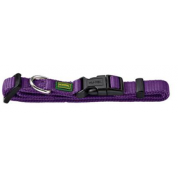 Collar Antitirones Perro Nylon Violeta Talla M Hunter