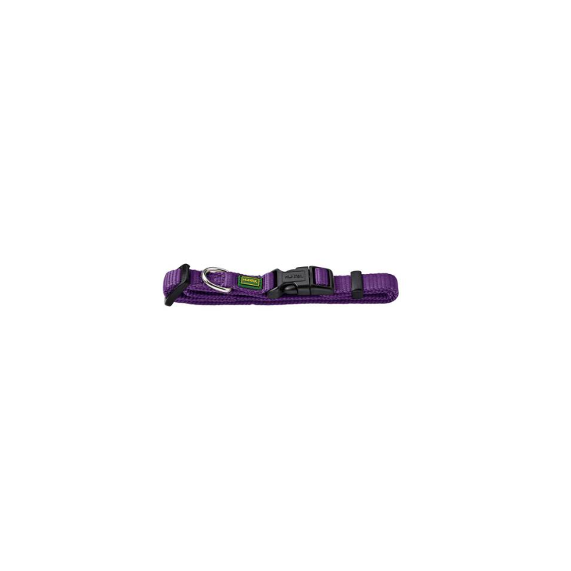 Collar Antitirones Perro Nylon Violeta Talla M Hunter