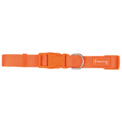 Collar Perro Nylon Basic Naranja Talla 0